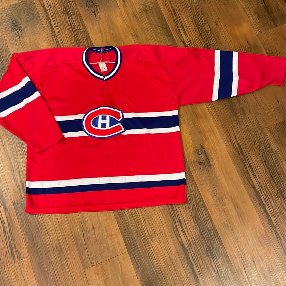 Retro CCM Montreal Canadians jersey